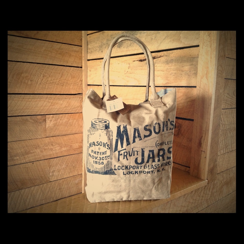 Canvas Market Tote Large Shopper Shoulder Bag